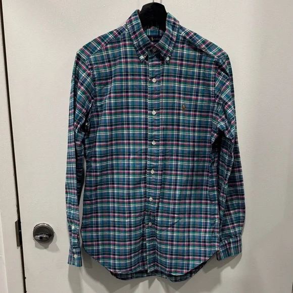 Ralph Lauren Plaid Button Shirt - Picture 1 of 6